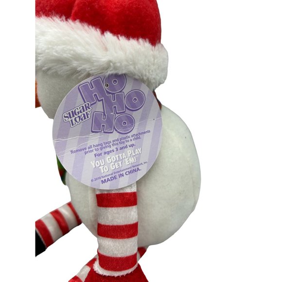 Ho Ho Ho Snowman Sugar Loaf 2010 Christmas Plush Stuffed Toy National Entertainm - Picture 8 of 11